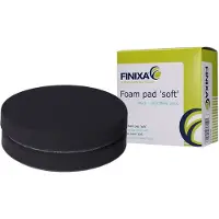 Finixa Foam Polijstpad ZWART 145mm - 2 stuks