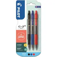 Pilot - Gelschrijver PILOT G2 assorti 0.32mm blister à 3 stuks