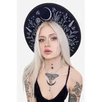 ReStyle - STELLAR GLOW Fedora hoed - Donkerblauw