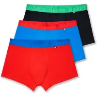 Happy socks Boxershorts lichtblauw / limoen / rood / zwart