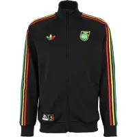 Adidas Sportief sweatvest geel / rood / zwart