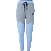 Nike Broek 'TCH FLC' lichtblauw / grijs