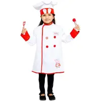 Amscan Peppa Pig Chefkok Kinderkostuum