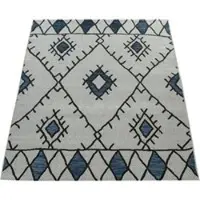 Tapis.fr Binnen- en buitenkleed Ruby blauw 160x220 cm