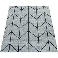Tapis.fr Binnen- en buitenkleed Katrina wit 120x170 cm