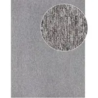 Tapis.fr Vlakgeweven tapijt Barca grijs 240x330 cm