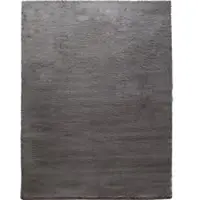 Tapis.fr Vachtkleed Fluffy houtskool 160x230 cm