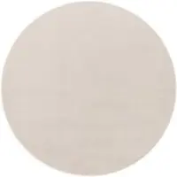 Tapis.nl Zacht kleed Solina crème 200 cm rond