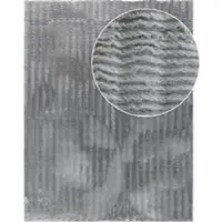 Tapis.nl Vachtkleed Arnia grijs 200x280 cm