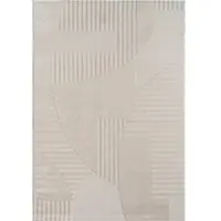 Tapis.fr Modern tapijt Sumo crème 240x340 cm