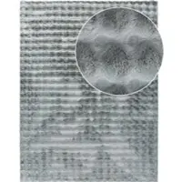 Tapis.fr Vachtkleed Arnia grijs 60x100 cm