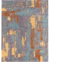 Tapis.fr Hoogpolig tapijt Padella multicolor 120x160 cm