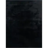 Tapis.nl Zacht kleed Solina zwart 240x340 cm