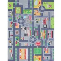 Tapis.fr Kindertapijt Bini grijs 80x150 cm