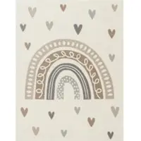 Tapis.fr Kindertapijt Ninique beige 133x190 cm