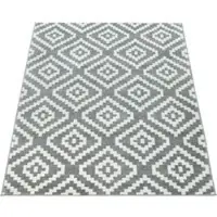 Tapis.fr Modern tapijt Bella wit 140x200 cm