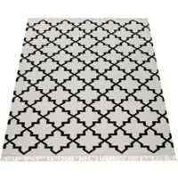 Tapis.fr Wollen tapijt Kenolia wit 200x300 cm