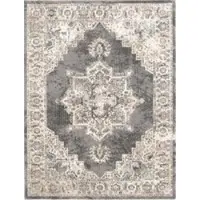 Tapis.fr Binnen- en buitenkleed Torino grijs 80x150 cm