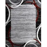 Tapis.fr Tapijt Sinay rood 80x300 cm