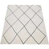 Tapis.fr Tapijt Hilal wit 80x150 cm