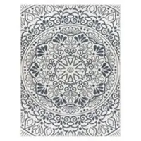 Tapis.fr Binnen- en buitenkleed Cocoon blauw 80x200 cm
