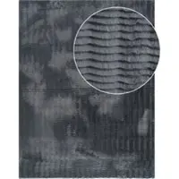 Tapis.fr Vachtkleed Arnia antraciet 120x160 cm