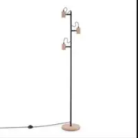 Tapis.fr Vloerlamp Orim bruin
