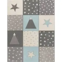 Tapis.fr Kindertapijt Kosmos blauw 120x170 cm