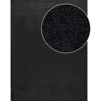Tapis.fr Tapijt Portivo zwart 160 cm vierkant