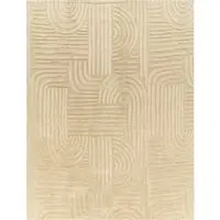 Tapis.fr Vachtkleed Lelystar beige 160x220 cm