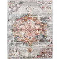 Tapis.fr Tapijt Herbella antraciet 60x100 cm