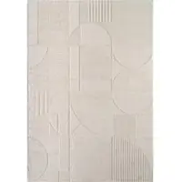 Tapis.fr Modern tapijt Sumo crème 200x290 cm