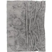 Tapis.fr Zachte deken Solina antraciet 150x200 cm