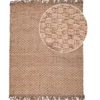 Tapis.fr Jutekleed Sakira beige 120x170 cm