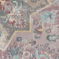 Tapis.fr Binnen- en buitenkleed Torino roze 200 cm rond