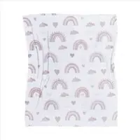 Tapis.fr Zachte deken voor kinderen Colin wit 127x150 cm