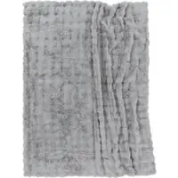 Tapis.fr Zachte deken Arnia grijs 200x240 cm