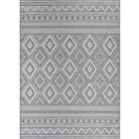 Tapis.fr Binnen- en buitenkleed Verona grijs 300x400 cm