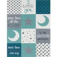 Tapis.fr Kindertapijt wasbaar Aleynia turquoise 140x200 cm