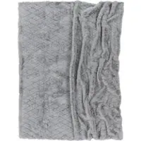 Tapis.fr Zachte deken Arnia grijs 200x240 cm