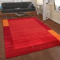 Tapis.fr Gabbeh tapijt Majestic oranje 120x170 cm