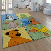 Tapis.fr Kindertapijt Die lieben sieben multicolor 140x200 cm