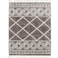 Tapis.fr Hoogpolig tapijt Mendoza multicolor 120x160 cm