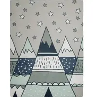 Tapis.fr Kindertapijt wasbaar Chiko grijs 155x230 cm