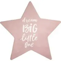 Tapis.fr Kindertapijt wasbaar Chiko roze 150 cm stervorm