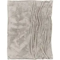 Tapis.fr Zachte deken Utah crème 150x200 cm