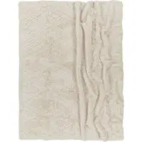 Tapis.fr Zachte deken Arnia crème 150x200 cm