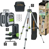 Laserliner CompactLine-Laser G360 Kruislijnlaser Set Incl. Statief In Tas - 2 Lijnen - 30m - Groen - Bluetooth