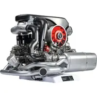 Franzis Bouwpakket Porsche 911 turbomotor TURBOMOTOR 4019631672506