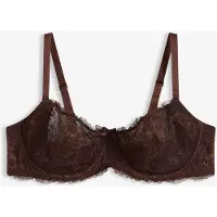 Bonprix Beugel bh met een kleine padding en sierlijk kant maat 90